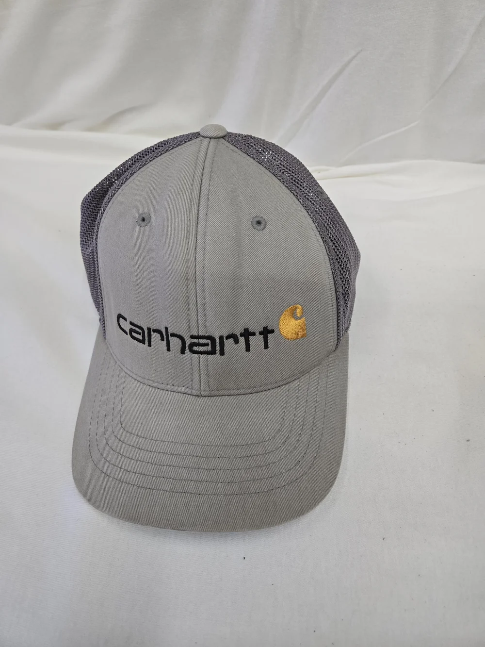 Carhartt Gray Mesh Back Logo Cap